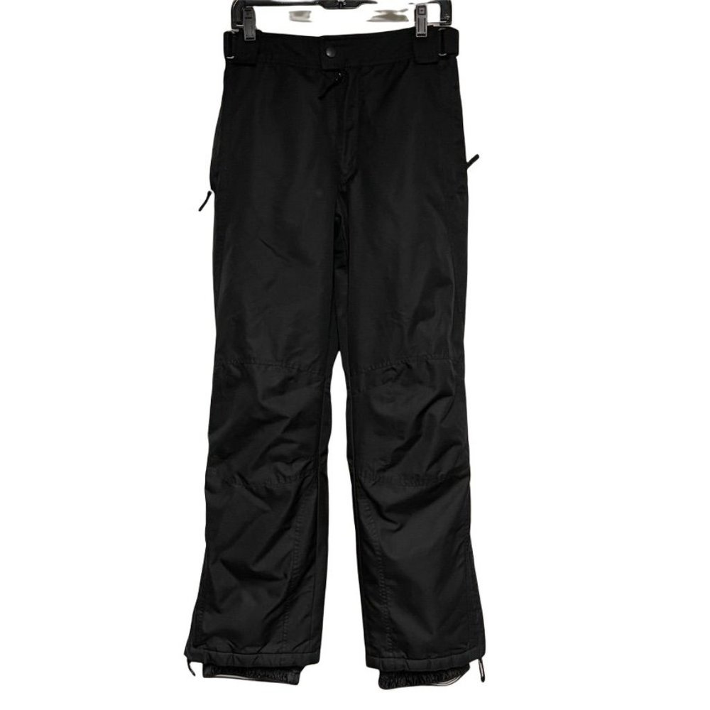 SNOZU Ski/Snowboard Snow Pants Adjustable Waist Men/Women Black Size M